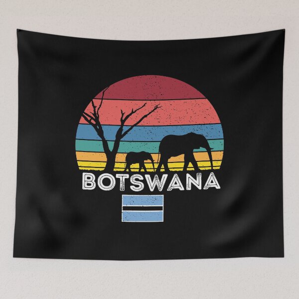 Item preview, Botswana Elephant Safari Sunset designed and sold by d247.