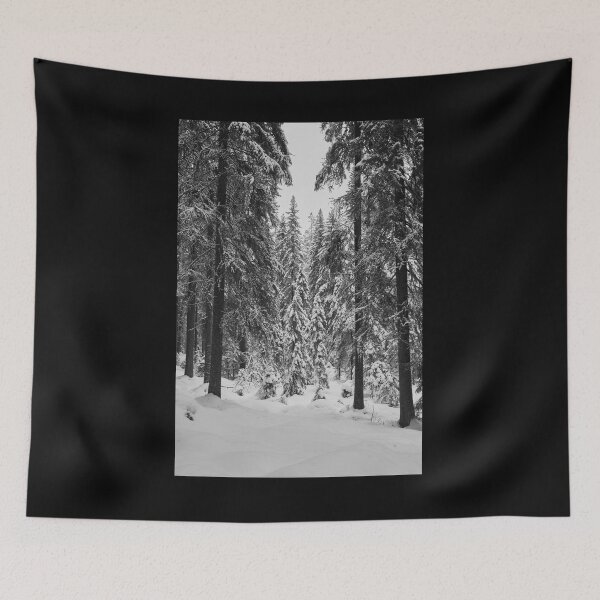 Item preview, Graphical landscape of the forest in winter designed and sold by Jouko Lehto Photography.
