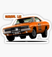General Lee Dodge Charger Sticker