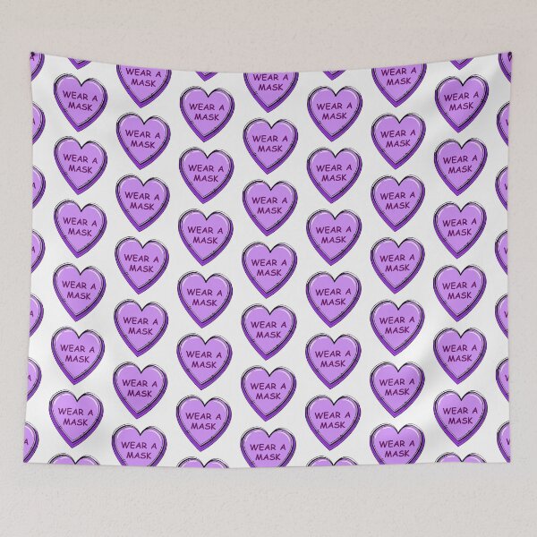 Item preview, Candy Hearts 2021 Purple Color designed and sold by MisPuHoney.