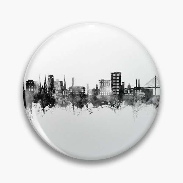 Artikelvorschau, Savannah Georgia Skyline entworfen und verkauft von ArtPrints.