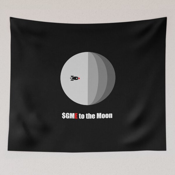 Item preview, $GME to the Moon! designed and sold by designair.