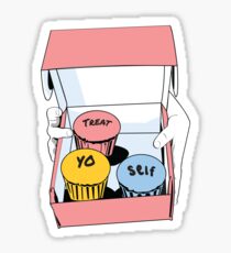 Treat Yo Self Sticker
