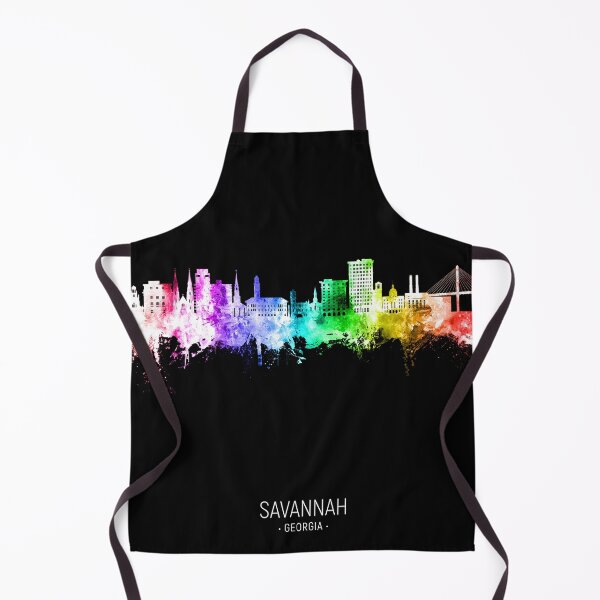 Artikelvorschau, Skyline von Savannah, Georgia entworfen und verkauft von ArtPrints.