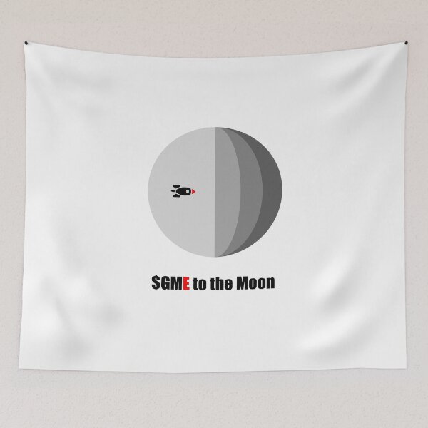 Item preview, $GME to the Moon! designed and sold by designair.