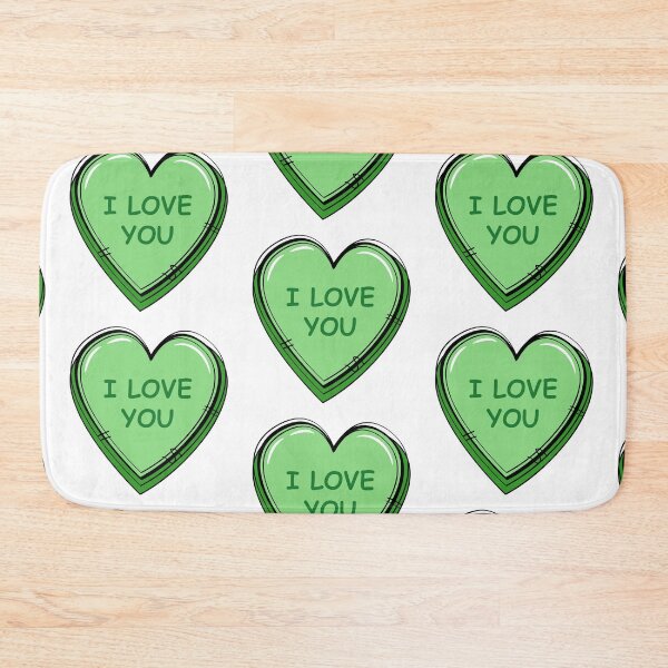 Item preview, Candy Hearts 2021 Green Color designed and sold by MisPuHoney.