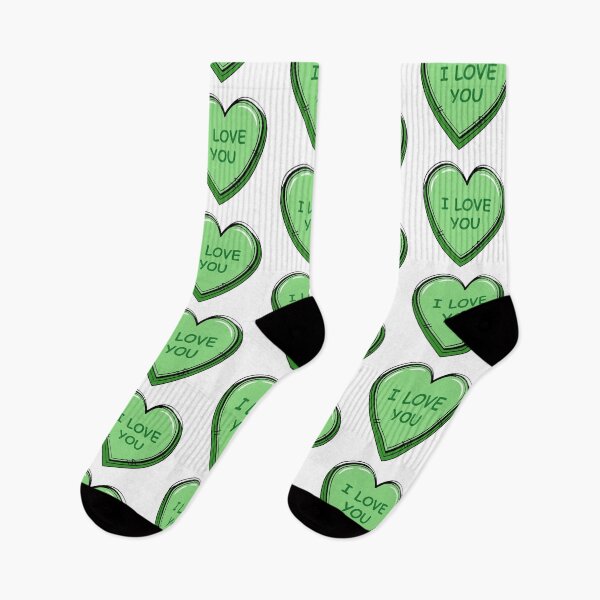 Item preview, Candy Hearts 2021 Green Color designed and sold by MisPuHoney.
