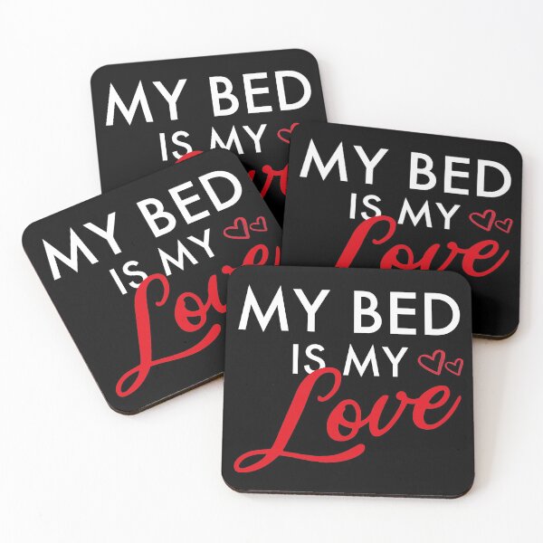 Item preview, Bed Love Life Sleeping Sloth Gift Idea designed and sold by Marco Damm.