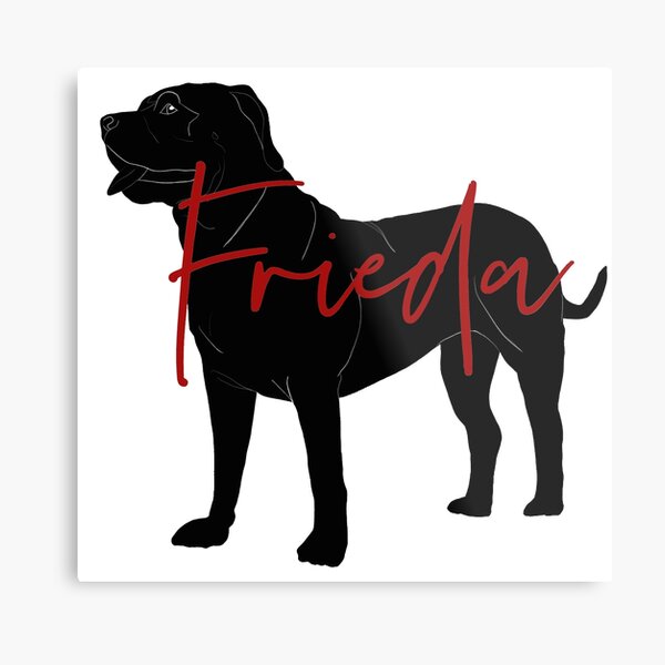 Boerboel Frieda Metallbild