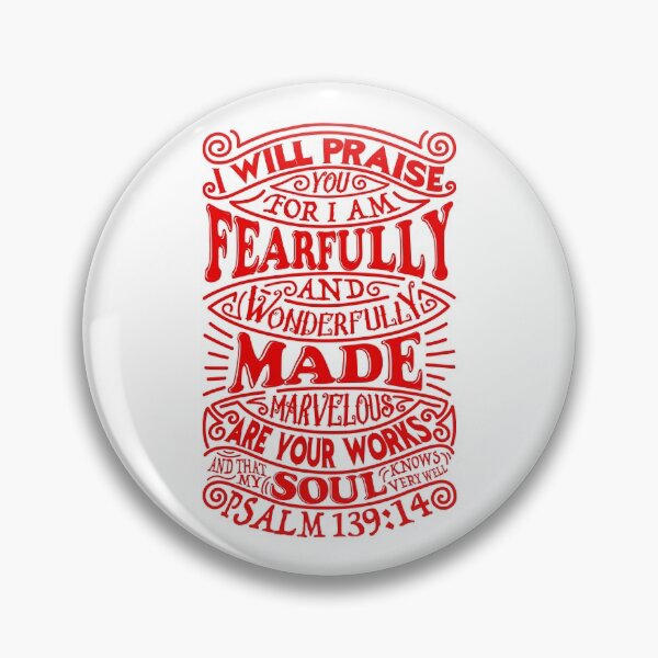 Item preview, Psalm 139:14 designed and sold by plushism.