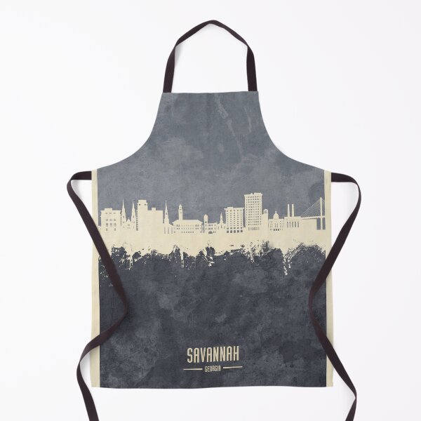 Artikelvorschau, Savannah Georgia Skyline entworfen und verkauft von ArtPrints.