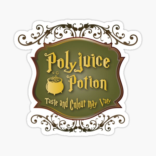 Harry Potter Inspired Hermione Granger Polyjuice Potion Sticker