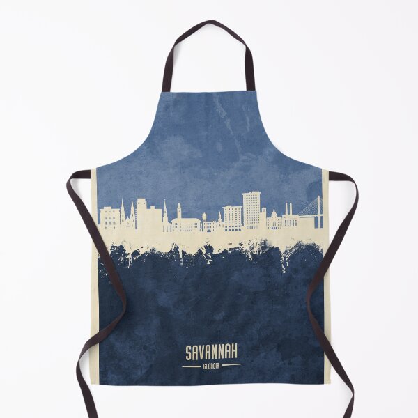 Artikelvorschau, Savannah Georgia Skyline entworfen und verkauft von ArtPrints.