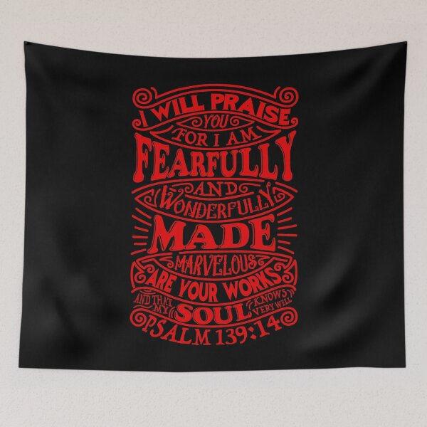 Item preview, Psalm 139:14 designed and sold by plushism.