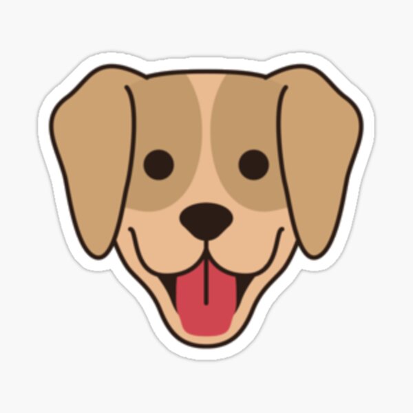 Perro podenco Pegatina