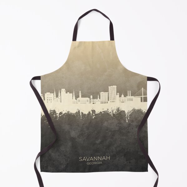 Artikelvorschau, Savannah Georgia Skyline entworfen und verkauft von ArtPrints.