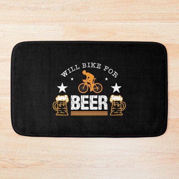Item preview, Will Bike for Beer Cycling Wheel Biking Stunt Saddle Bike Alcohol Drunkard Pub Ride Bicycle Biking Break Travel designed and sold by shirti.