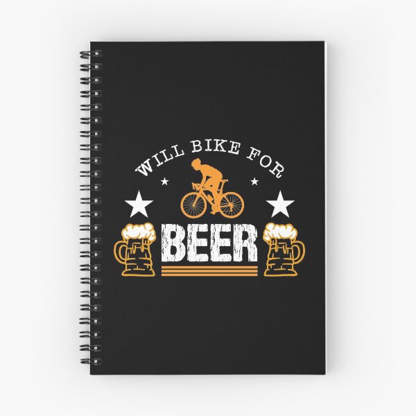 Item preview, Will Bike for Beer Cycling Wheel Biking Stunt Saddle Bike Alcohol Drunkard Pub Ride Bicycle Biking Break Travel designed and sold by shirti.