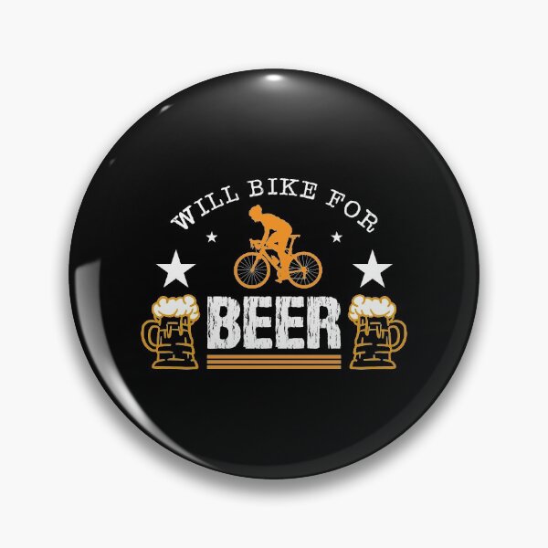 Item preview, Will Bike for Beer Cycling Wheel Biking Stunt Saddle Bike Alcohol Drunkard Pub Ride Bicycle Biking Break Travel designed and sold by shirti.