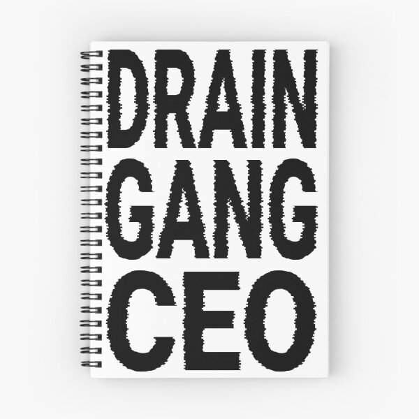 Item preview, Drain Gang CEO (Black Text) designed and sold by Leatherface.