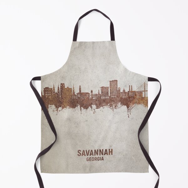 Item preview, Savannah Georgia Skyline designed and sold by ArtPrints.