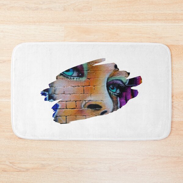 Item preview, Girl Graffiti Splash Art Print designed and sold by Auto-Prints.