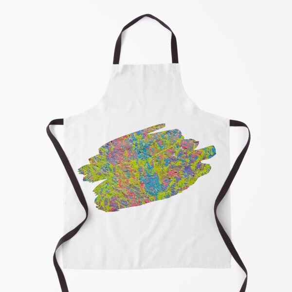 Item preview, Green Graffiti Splash Art Print designed and sold by Auto-Prints.