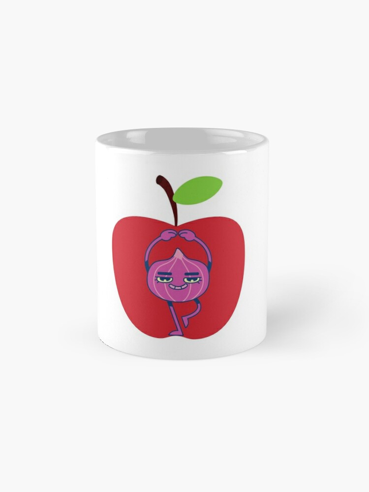 Discover The Apple and Onion Gang マグカップ 約350ml アップル オニオン アップルとオニオン アニメシリーズ ファニー メメ