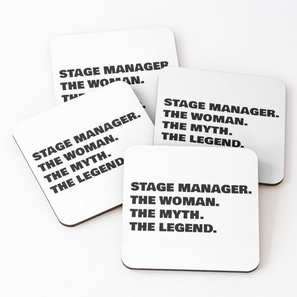 Item preview, Stage Manager. The Woman. The Myth. The Legend. designed and sold by callmeberty.