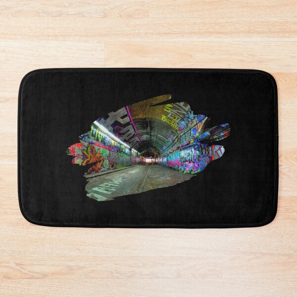 Item preview, Graffiti Tunnel Black Splash Art Print 1 designed and sold by Auto-Prints.