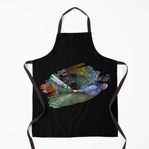 Item preview, Graffiti Tunnel Black Splash Art Print 1 designed and sold by Auto-Prints.