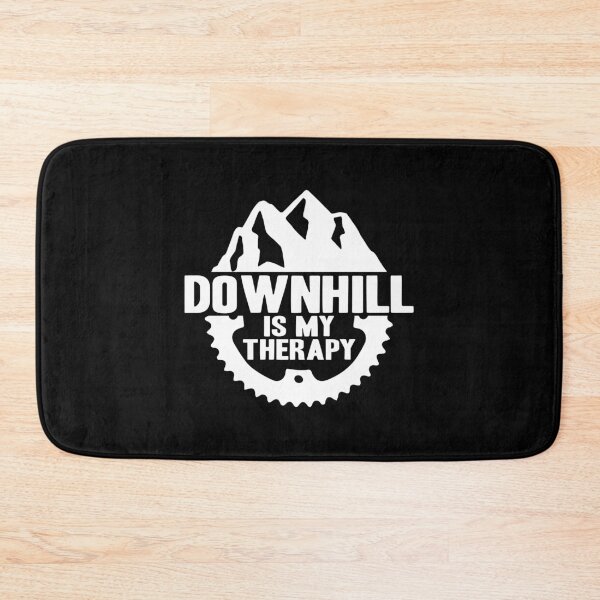 Item preview, Downhill Is My Therapy Mountain Biking MTB Gift designed and sold by Stronzi.
