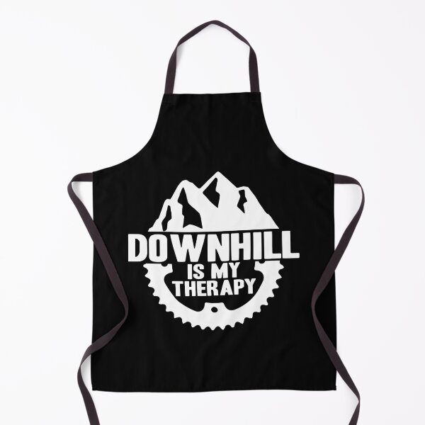 Item preview, Downhill Is My Therapy Mountain Biking MTB Gift designed and sold by Stronzi.