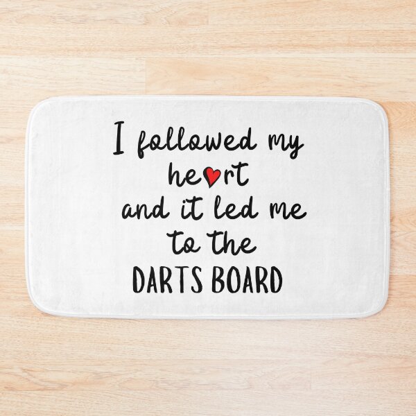 Item preview, I followed my heart and it led me to the darts board designed and sold by TheGreenGoat.