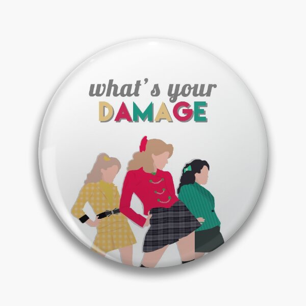Item preview, What's Your Damage? - Heathers the Musical designed and sold by miralouise.