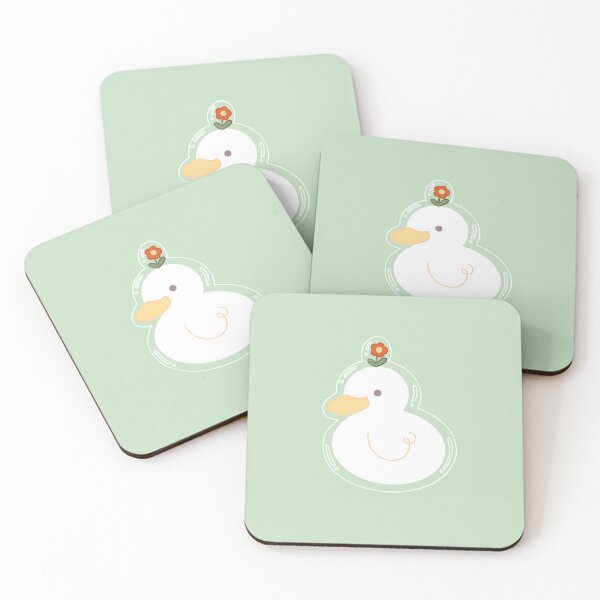 Item preview, adorable duck cartoon character designed and sold by dorisnoemi.