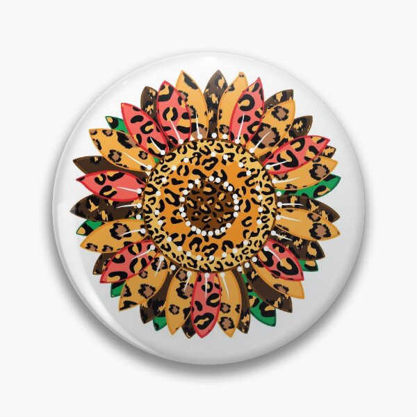Item preview, Leopard Sunflower Design Colorful designed and sold by MisPuHoney.