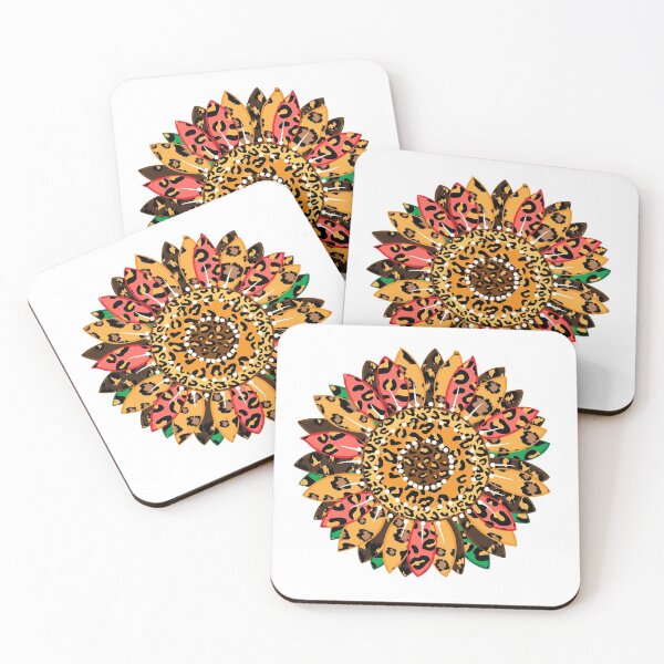 Item preview, Leopard Sunflower Design Colorful designed and sold by MisPuHoney.