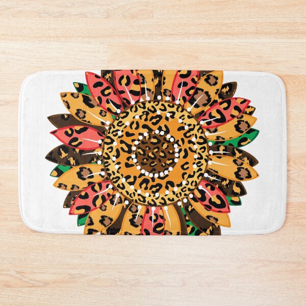 Item preview, Leopard Sunflower Design Colorful designed and sold by MisPuHoney.