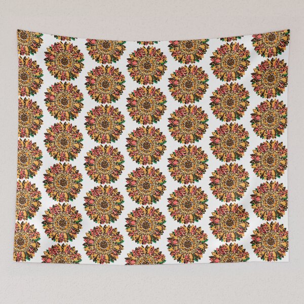 Item preview, Leopard Sunflower Design Colorful designed and sold by MisPuHoney.