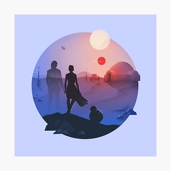 Item preview, SW Tatooine Идгу Sunset designed and sold by anniko-story.