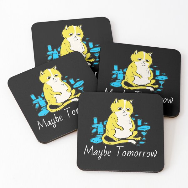 Item preview, Maybe Tomorrow - Definitely Not Today  designed and sold by Truly  Cheeky.