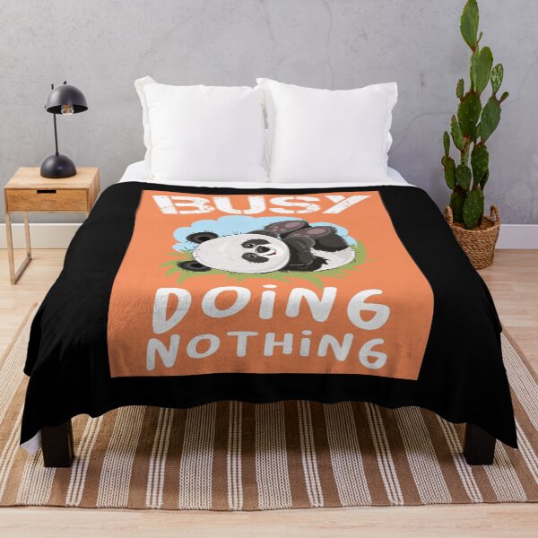 Item preview, Busy Doing Nothing Panda Classic T-shirt designed and sold by Achrafilla1.