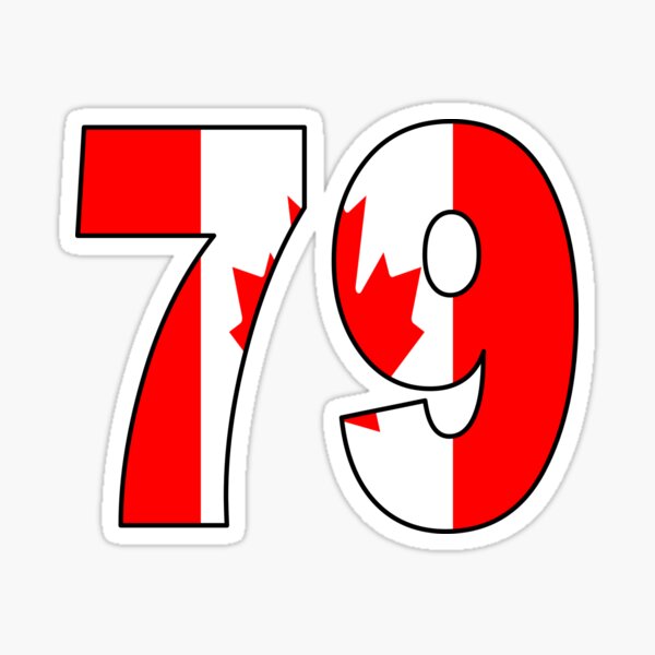 Number 79 Stickers for Sale | Redbubble