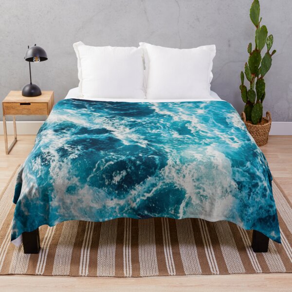 Item preview, Blue Ocean Waves designed and sold by Turkdesigner.