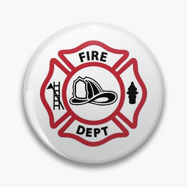 Item preview, Fire Fighter Emblem designed and sold by PLLDesigns.