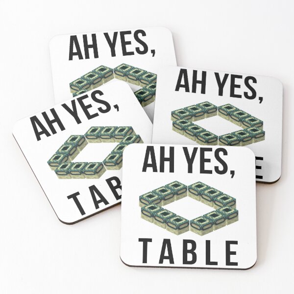 Item preview, Ah Yes, T A B L E designed and sold by notakename.