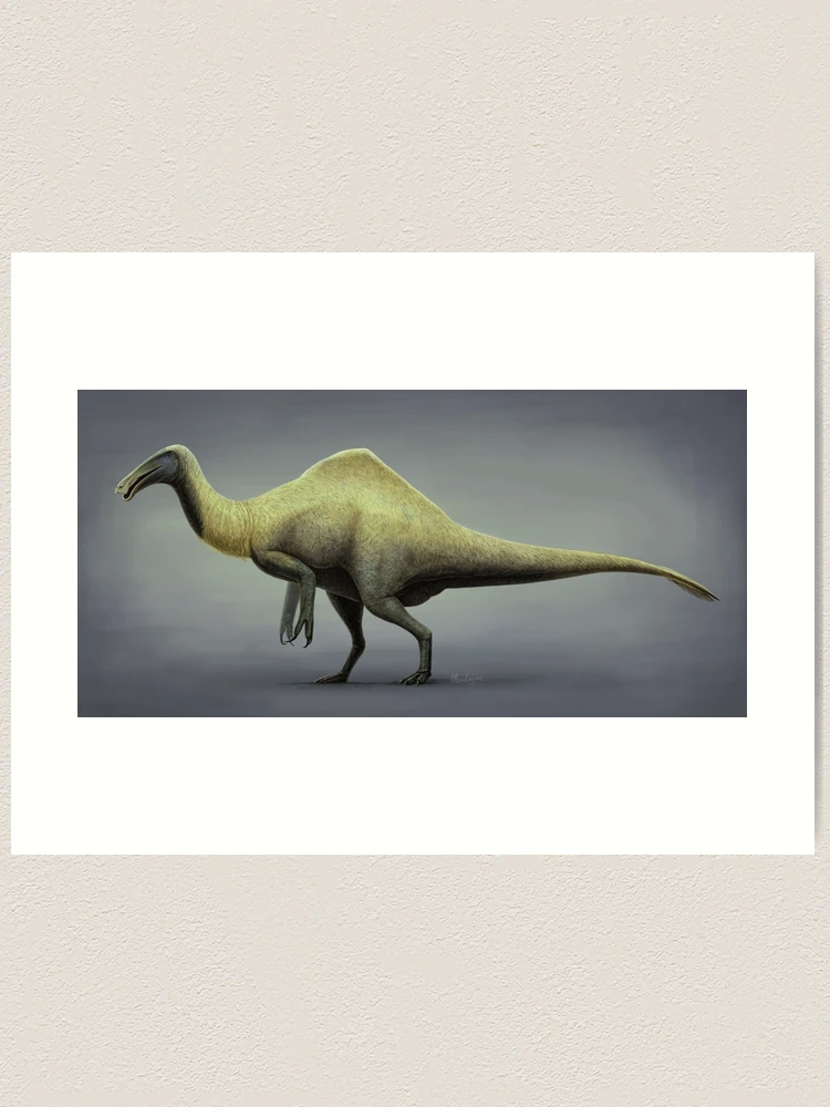 The Paleo Page - Deinocheirus then and now by Mario Lanzas