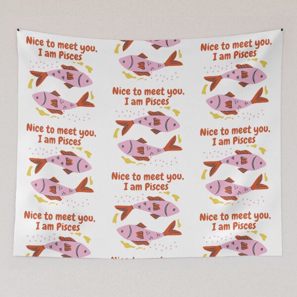 Item preview, Nice to meet you, I'm Pisces designed and sold by StiAvelli.