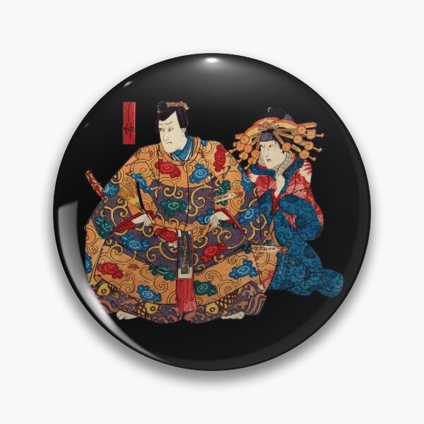 Item preview, Utagawa Kuniyoshi | Sato Norikiyo Nyudo Saigo Yoshinaka | The Royals designed and sold by GroovyRaffRaff.